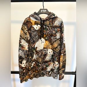 October’s Very Own OVO Owl Camo All Over Print Hoodie XS Used Like New